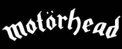 motorhead logo official band merch