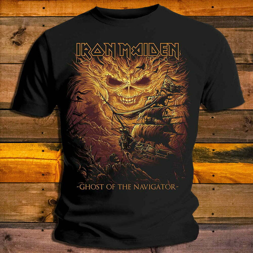 Тениска Iron Maiden Ghost Of The Navigator