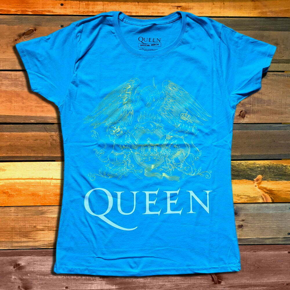 Дамска Тениска Queen Classic Crest blue