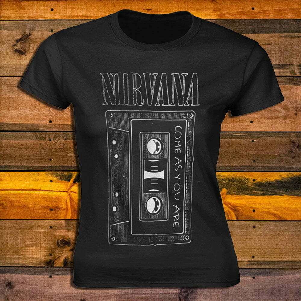 Дамска Тениска Nirvana Come As You Are