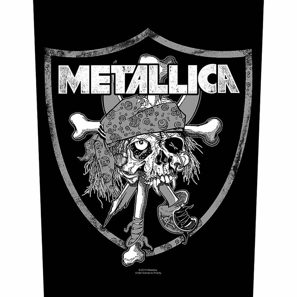 Гръб Metallica Raiders Skull