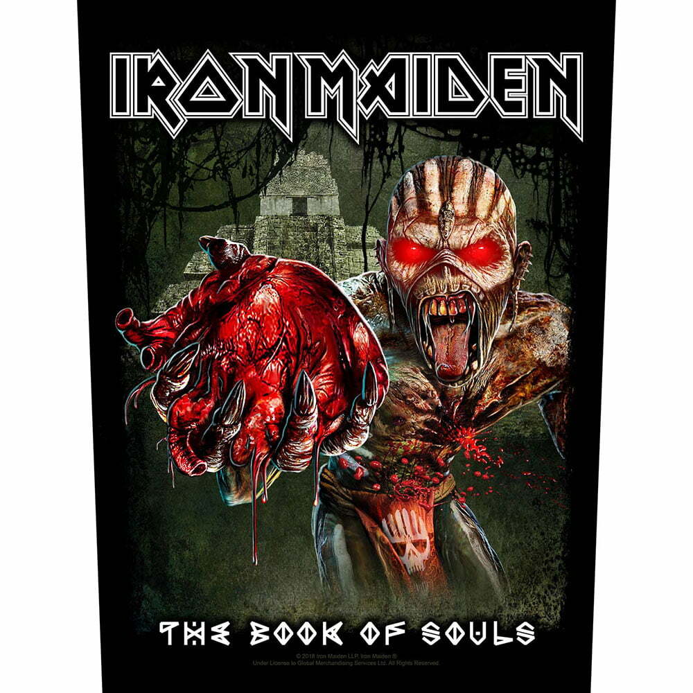 Гръб Iron Maiden The Book Of Souls