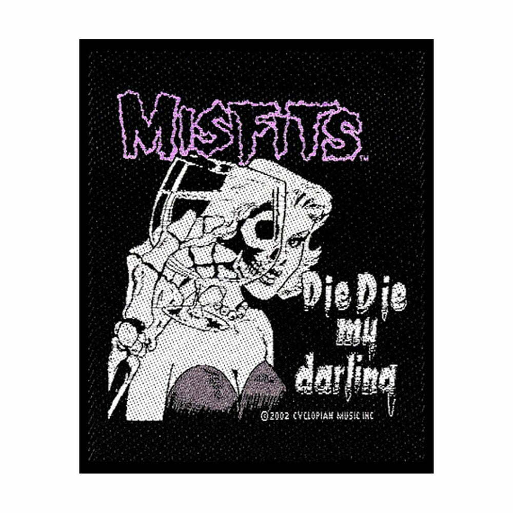 Нашивка Misfits Die Die my Darling