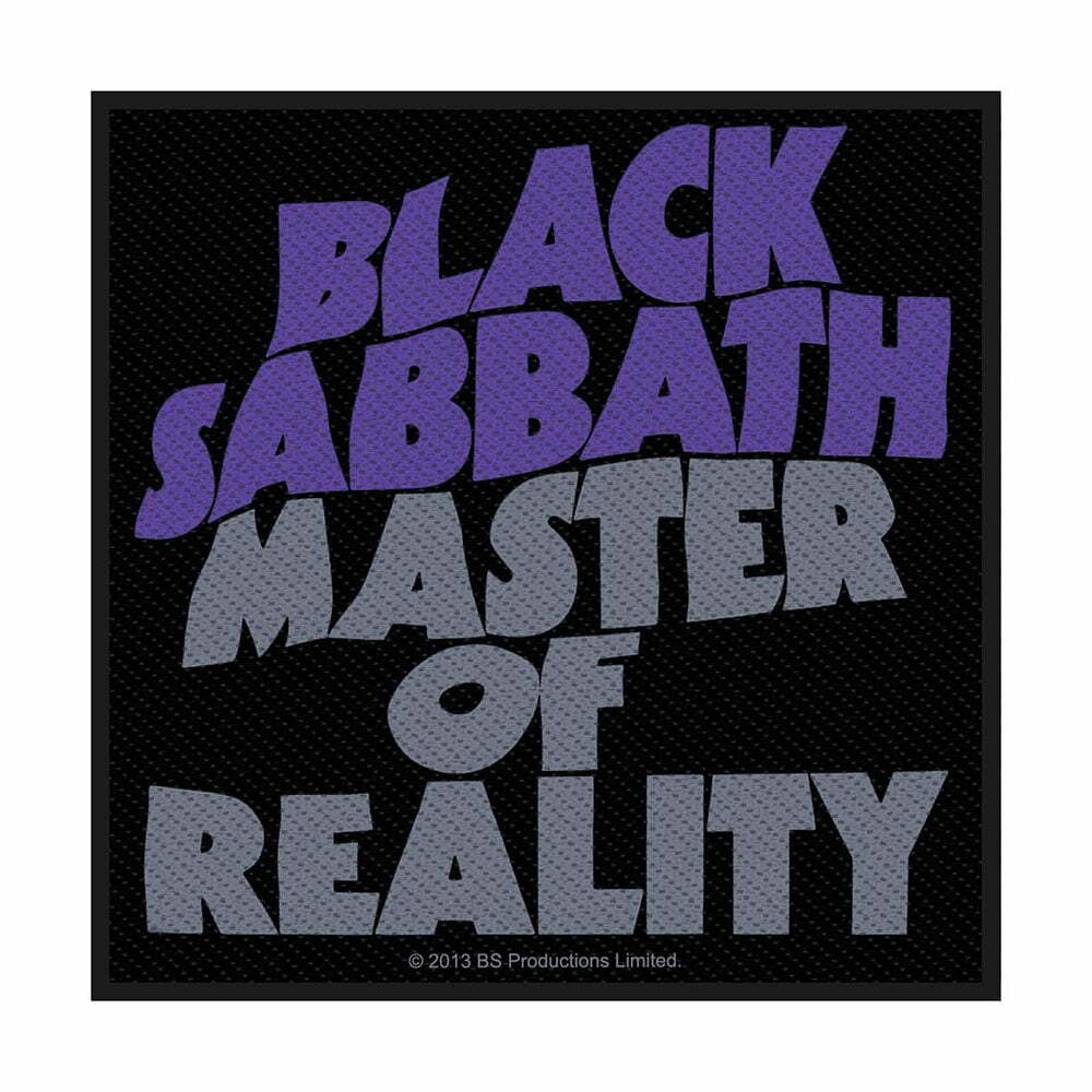 Нашивка Black Sabbath Master Of Reality