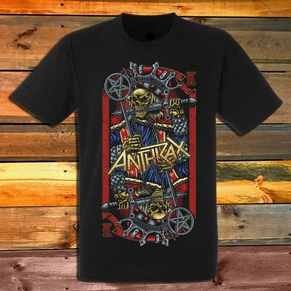 Тениска Anthrax Evil King