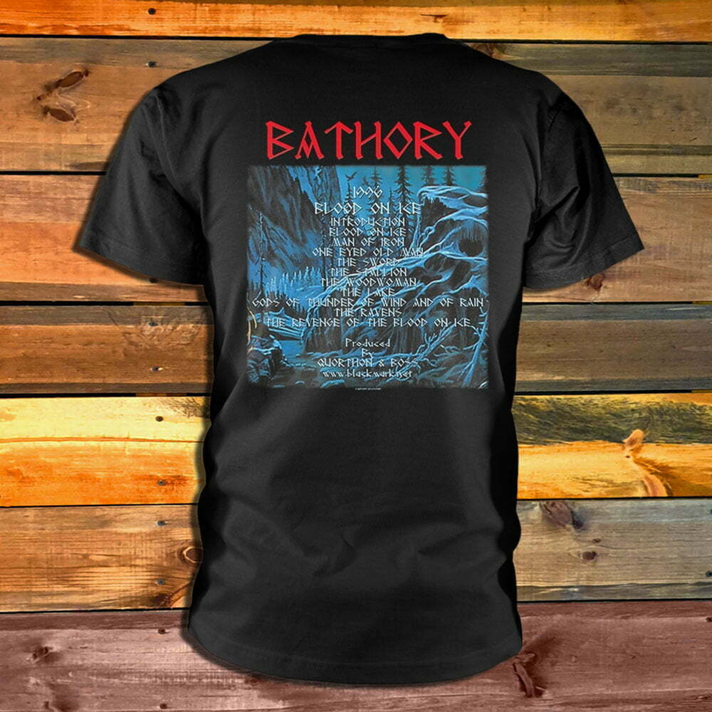 Тениска Bathory Blood On Ice гръб