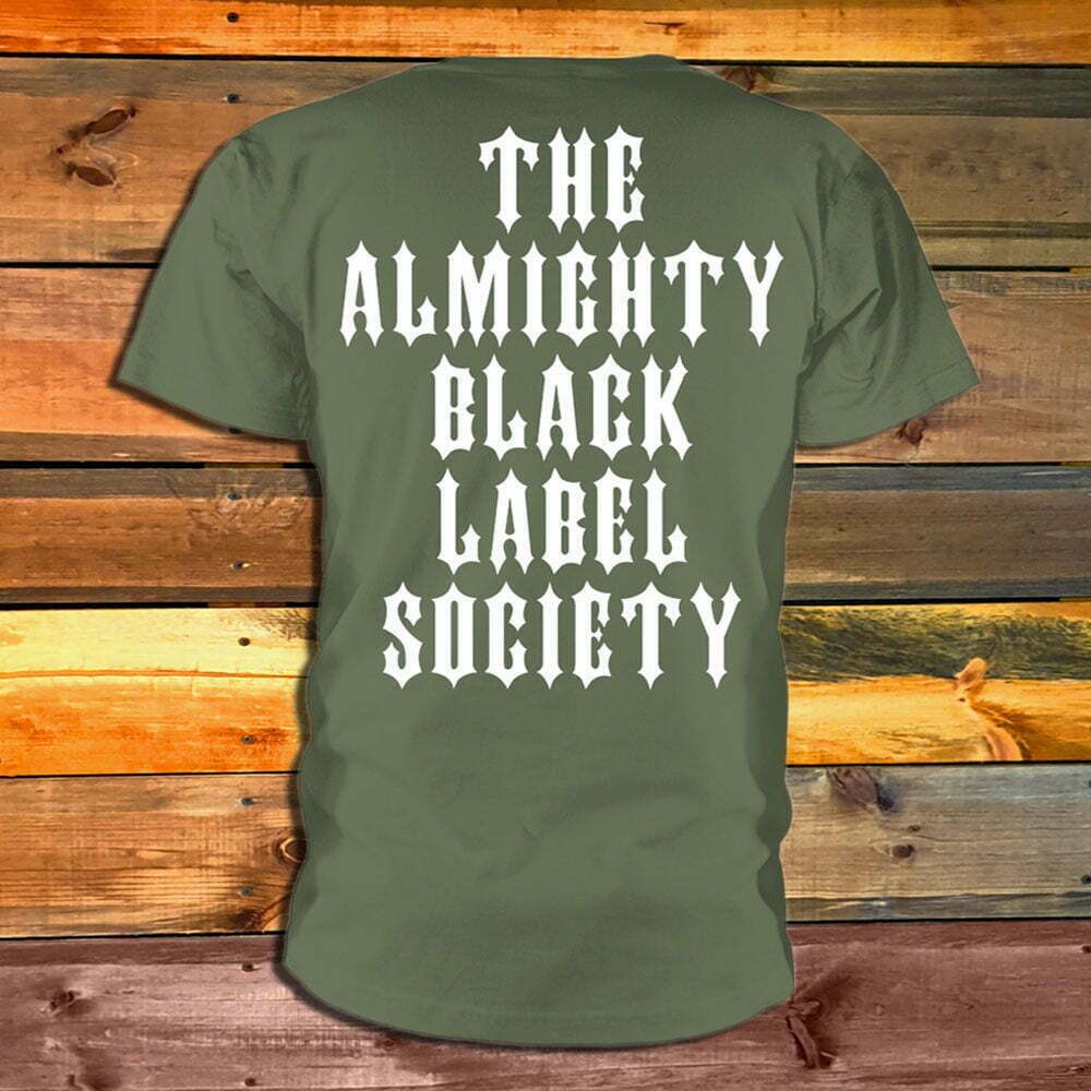 Тениска Black Label Society The Almighty гръб