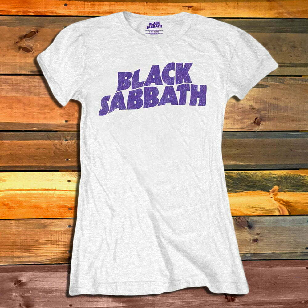 Дамска Тениска Black Sabbath Wavy Logo
