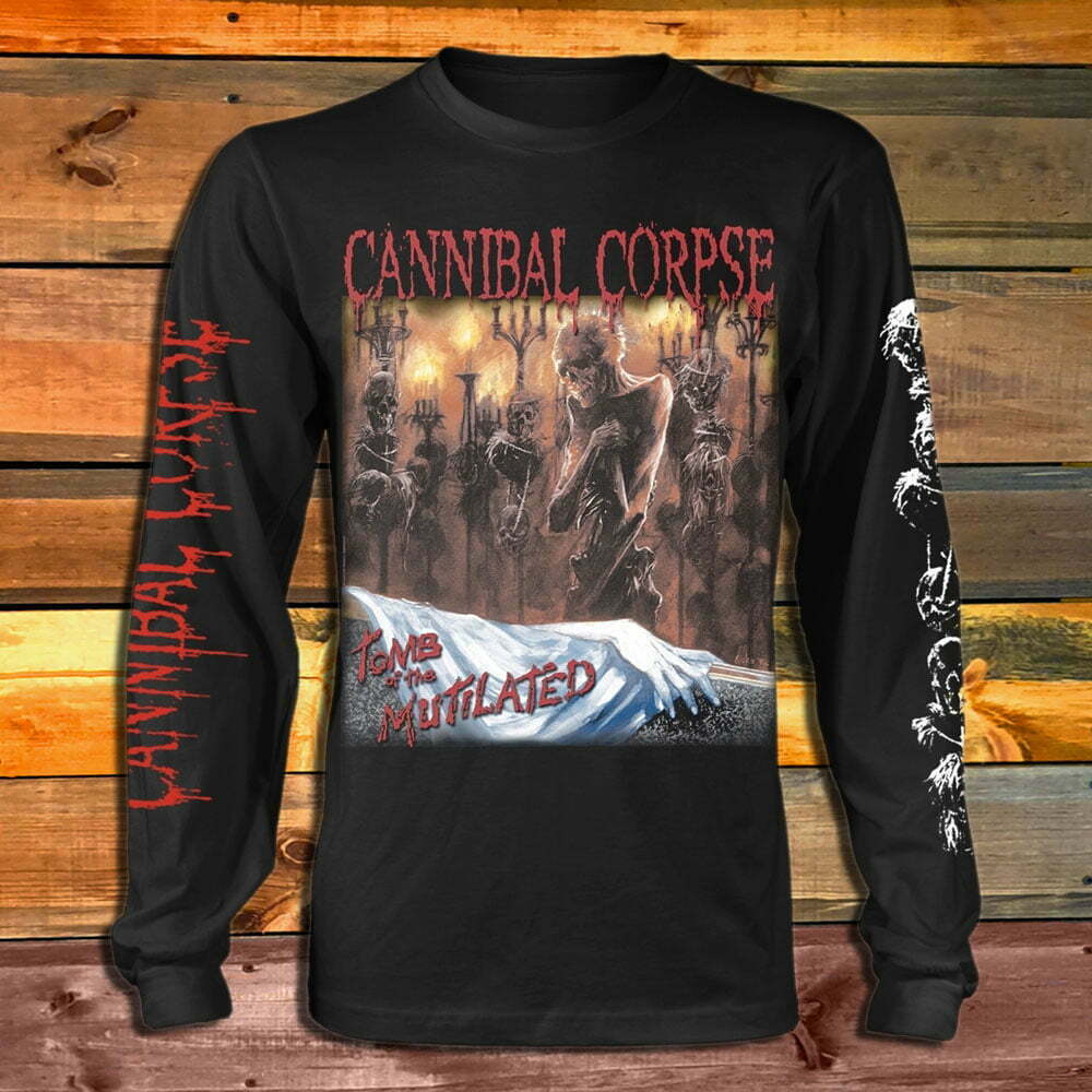 Тениска с дълъг ръкав Cannibal Corpse Tomb Of The Mutilated