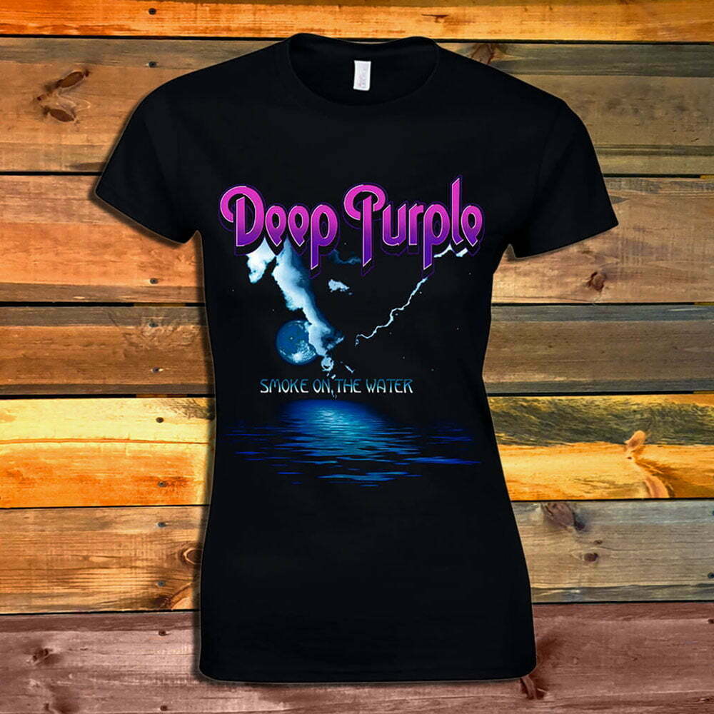 Дамска Тениска Deep Purple Smoke On The Water