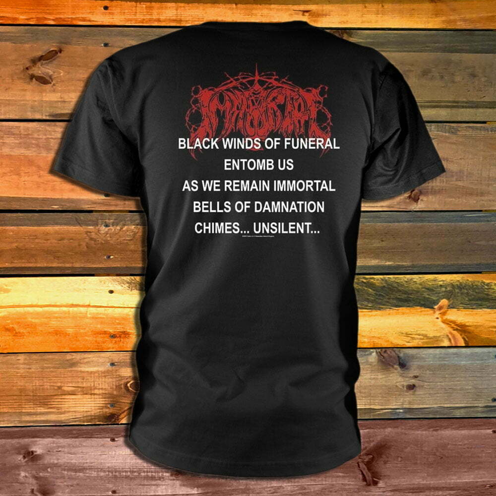 Тениска Immortal Diabolical Fullmoon Mysticism гръб