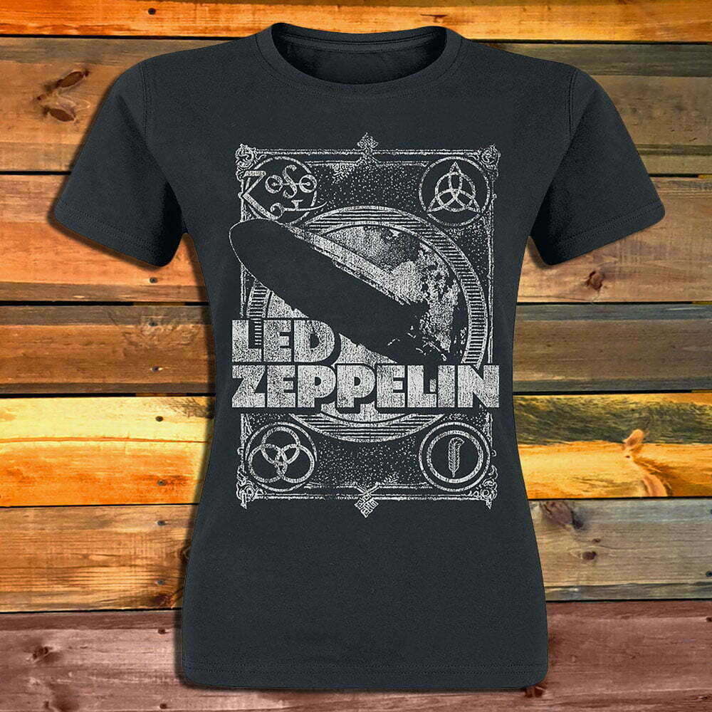 Дамска Тениска Led Zeppelin Vintage Print