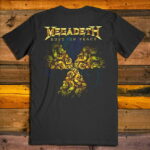 Тениска Megadeth Rust In Peace Anniversary гръб