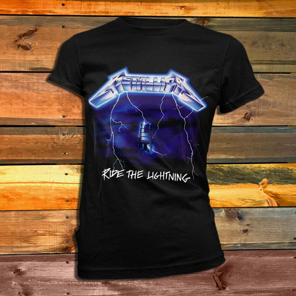 Дамска Тениска Metallica Ride The Lightning