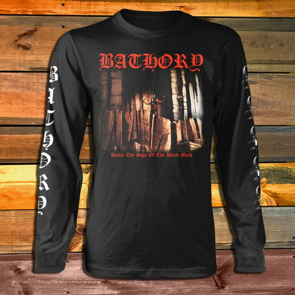 Тениска с дълъг ръкав Bathory Under The Sign