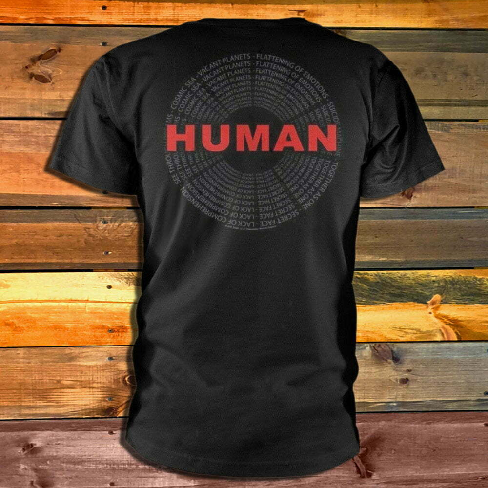 Тениска Death Human гръб