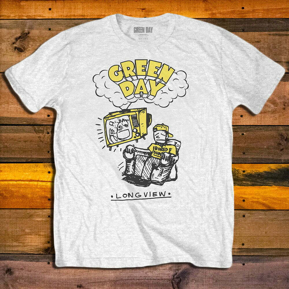 Тениска Green Day Longview Doodle
