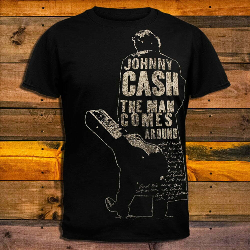 Тениска Johnny Cash The Man Comes Around