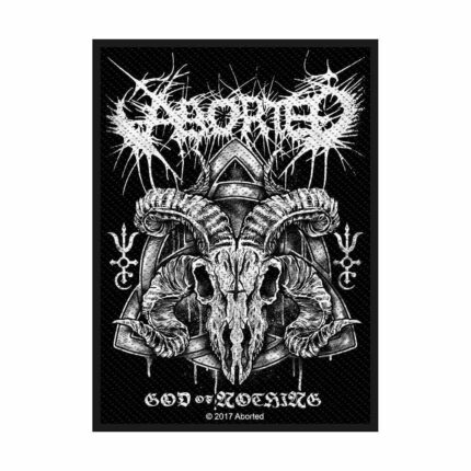 Нашивка Aborted God Of Nothing