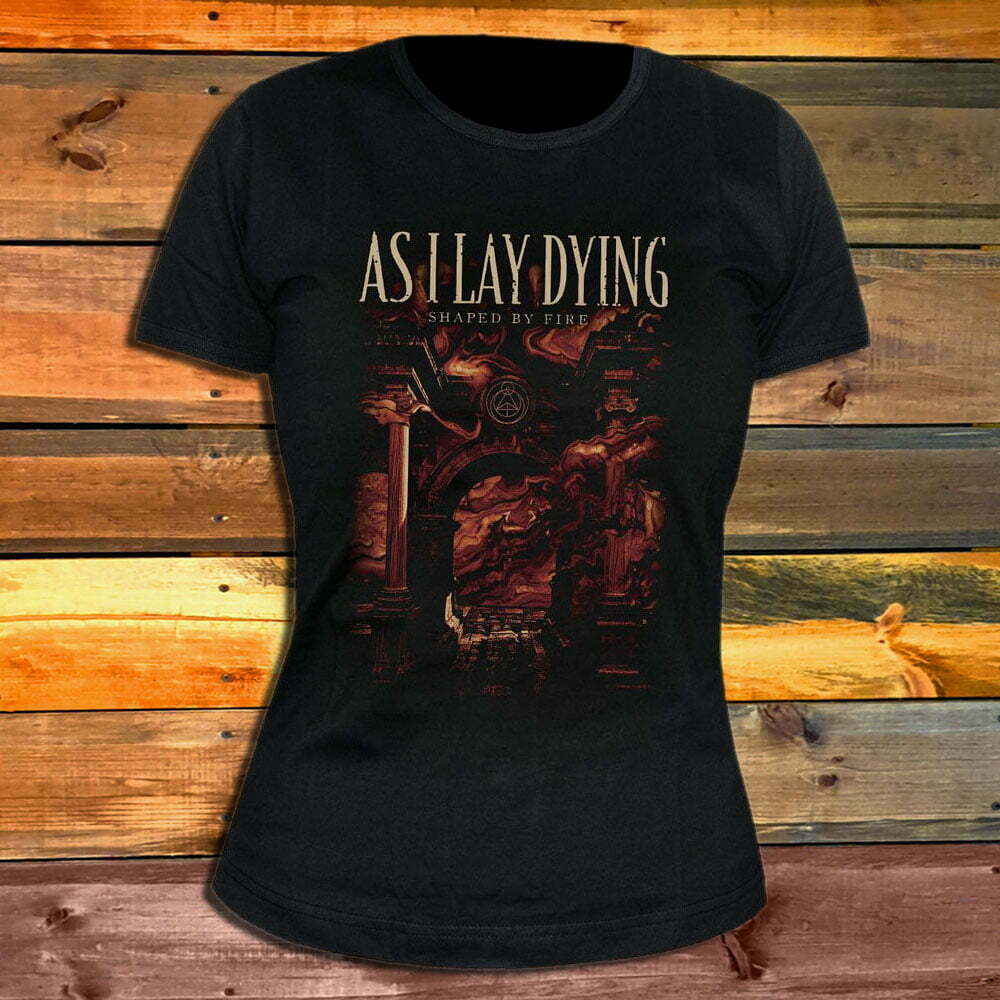 Дамска Тениска As I Lay Dying Shaped By Fire