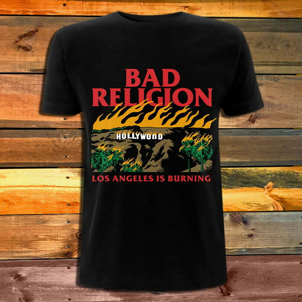 Тениска Bad Religion Burning