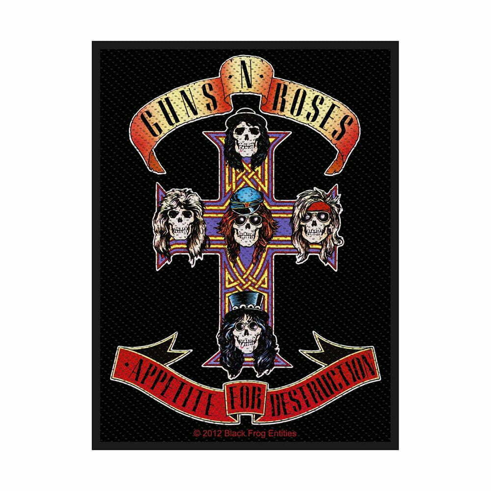 Нашивка Guns N' Roses Appetite For Destruction