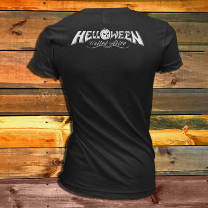 Дамска Тениска Helloween Heavy Metal Is My Law