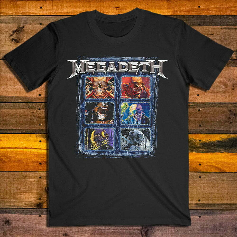 Тениска Megadeth Vic Heads