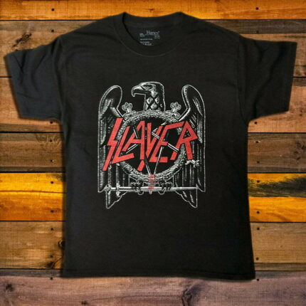 Детска Тениска Slayer Black Eagle