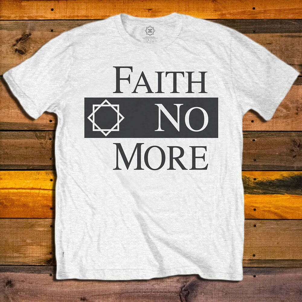 Тениска Faith No More Logo Star White