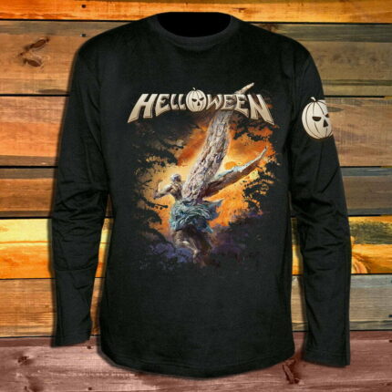 Тениска с дълъг ръкав Helloween Helloween Angels