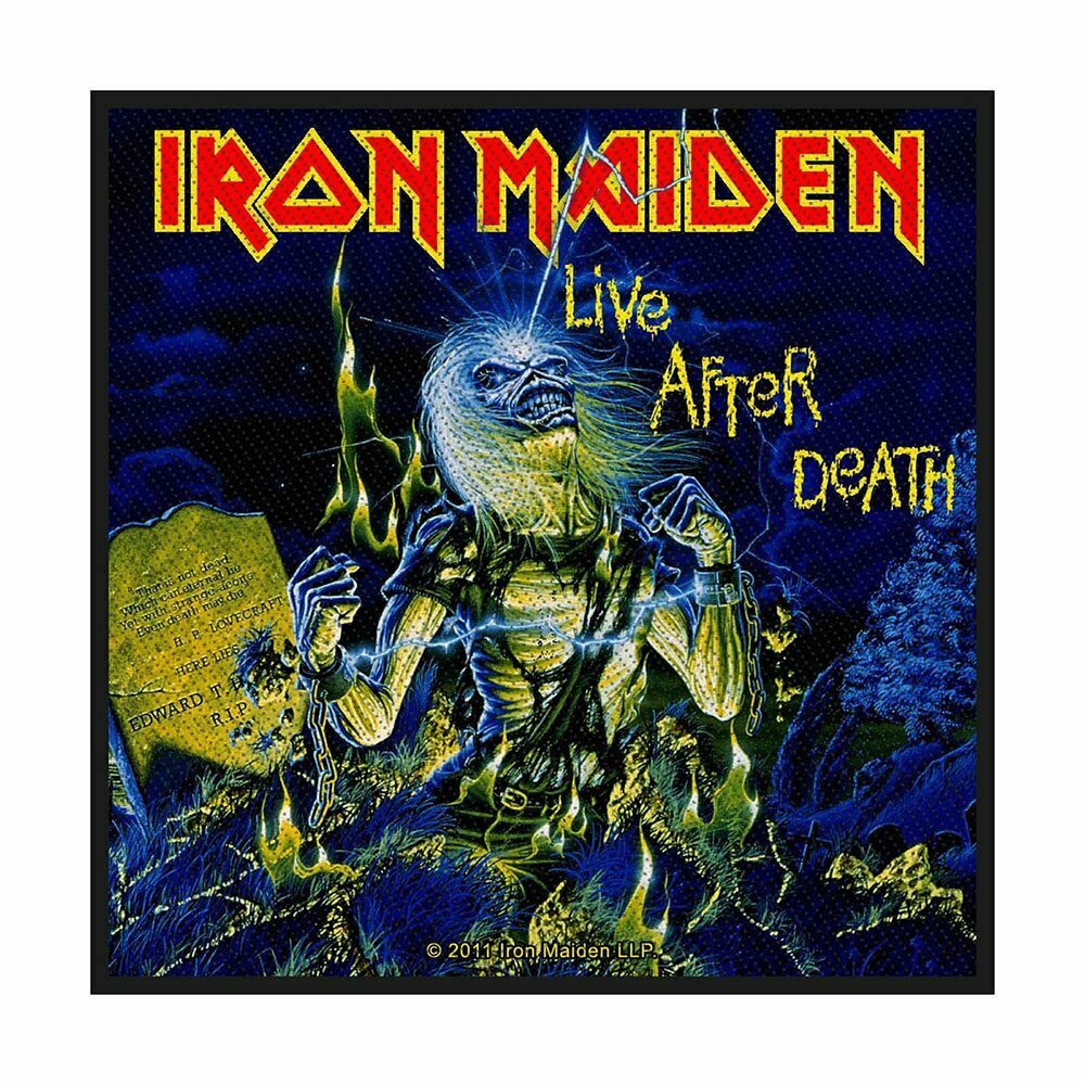 Нашивка Iron Maiden Live After Death