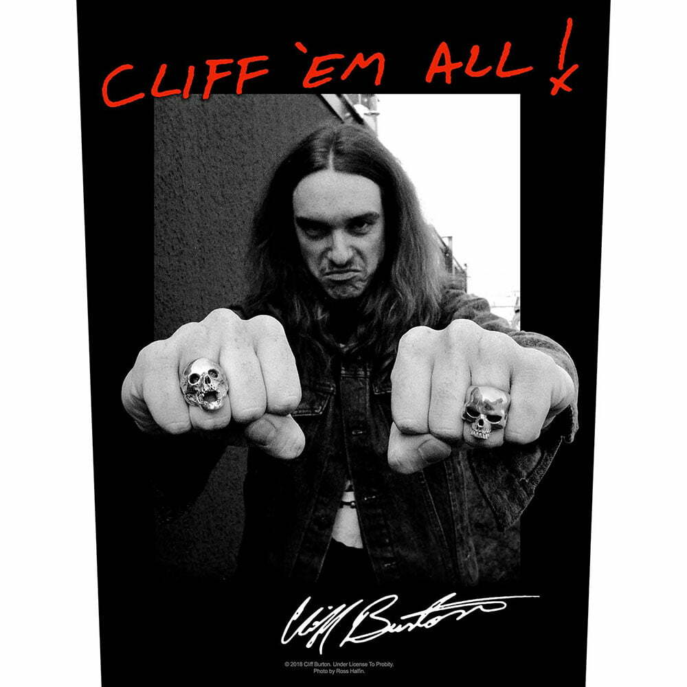 Гръб Metallica Cliff 'Em All