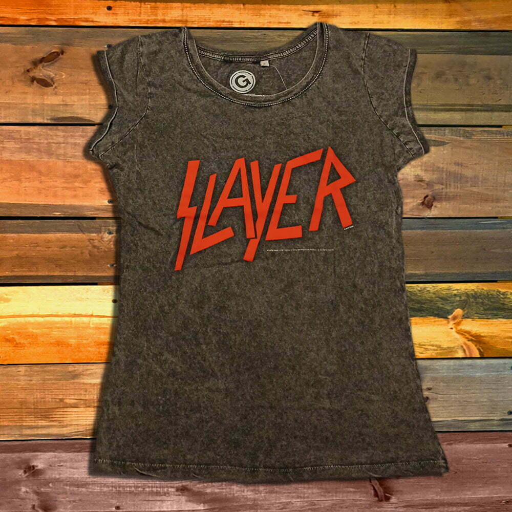 Дамска Тениска Slayer Logo