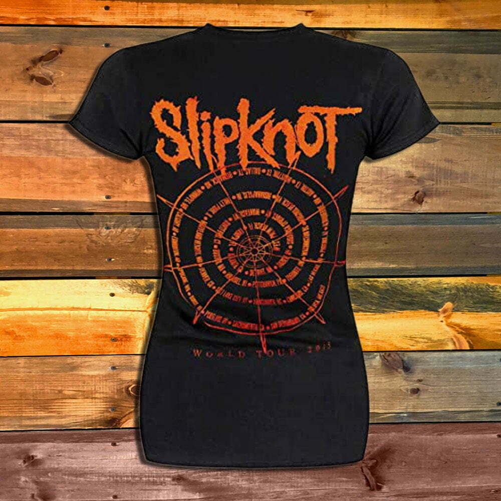Дамска Тениска Slipknot The Wheel гръб
