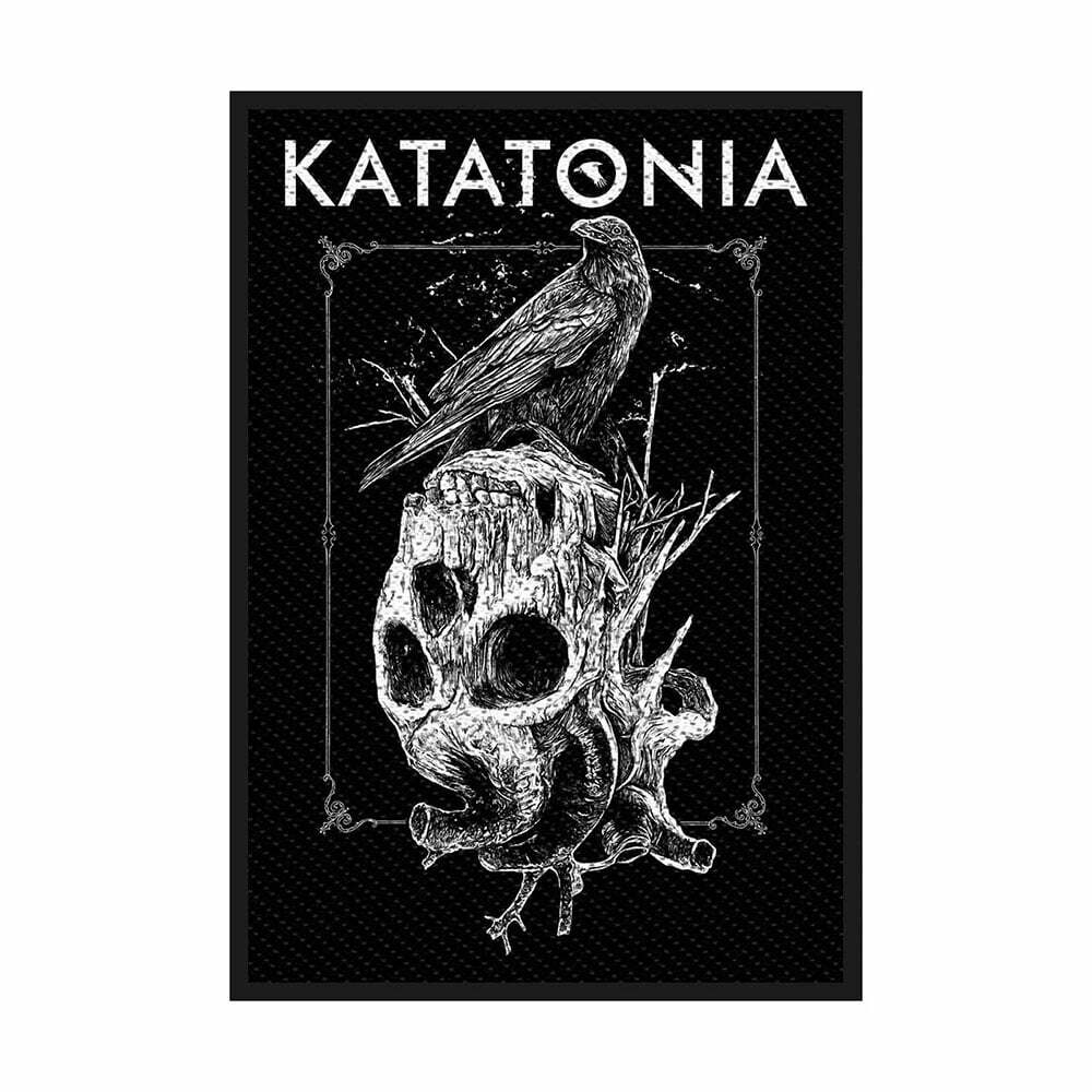 Нашивка Katatonia Crow Skull