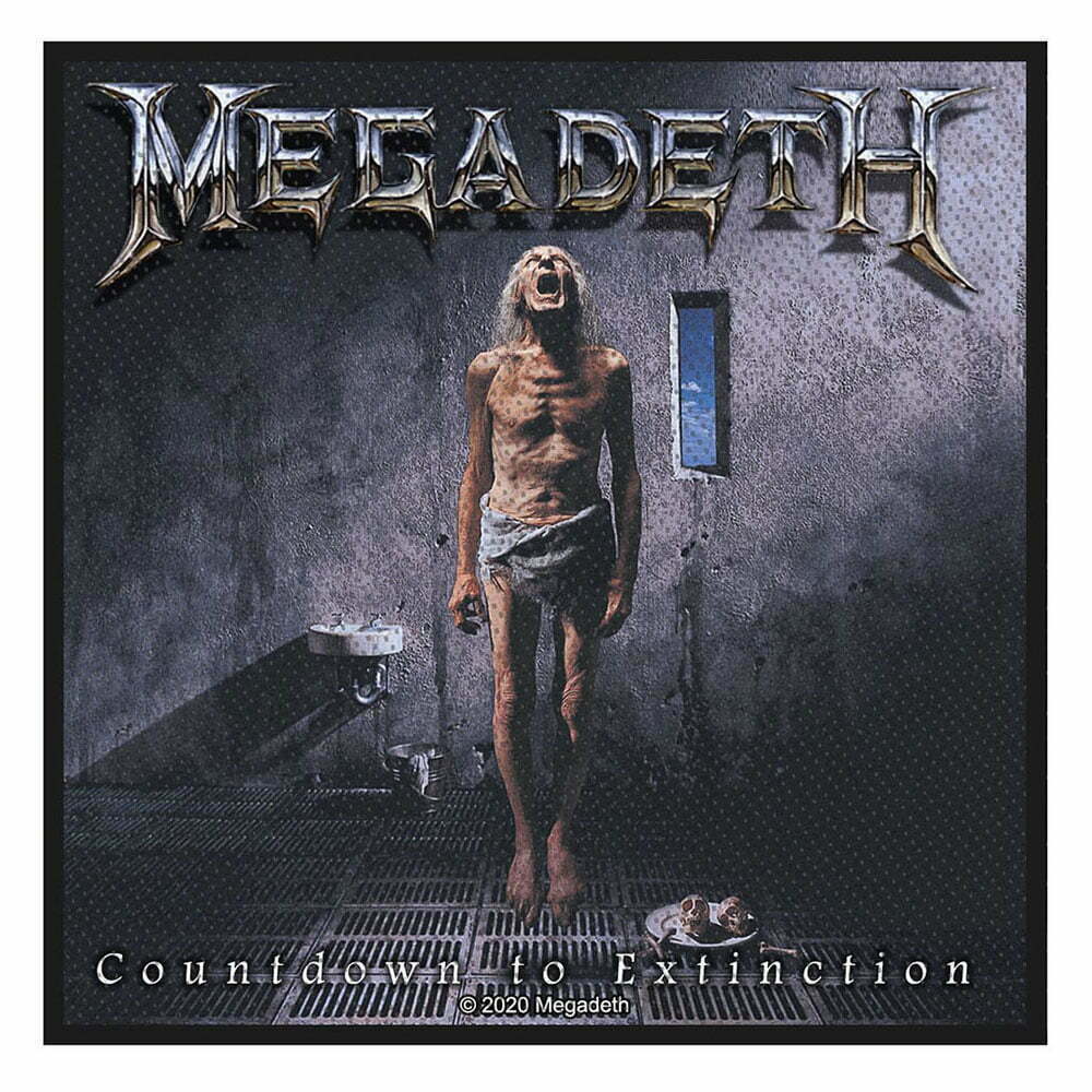 Нашивка Megadeth Countdown To Extinction