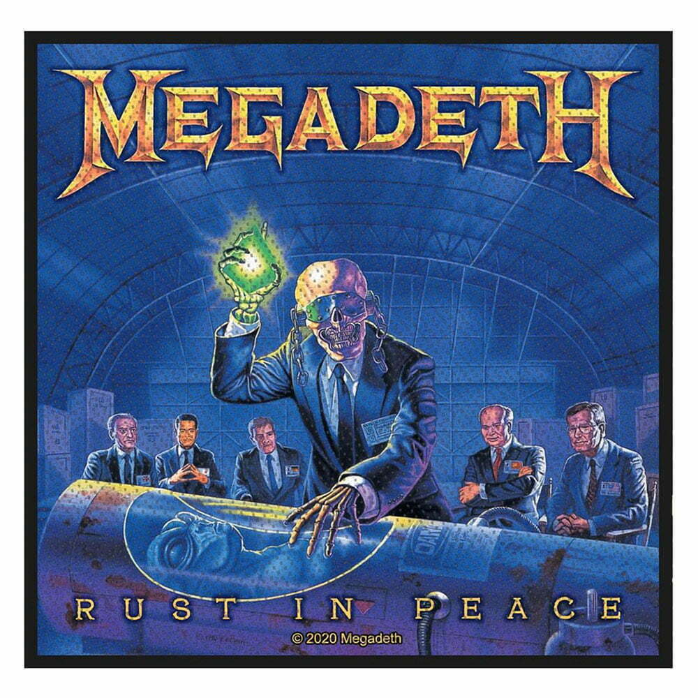 Нашивка Megadeth Rust In Peace