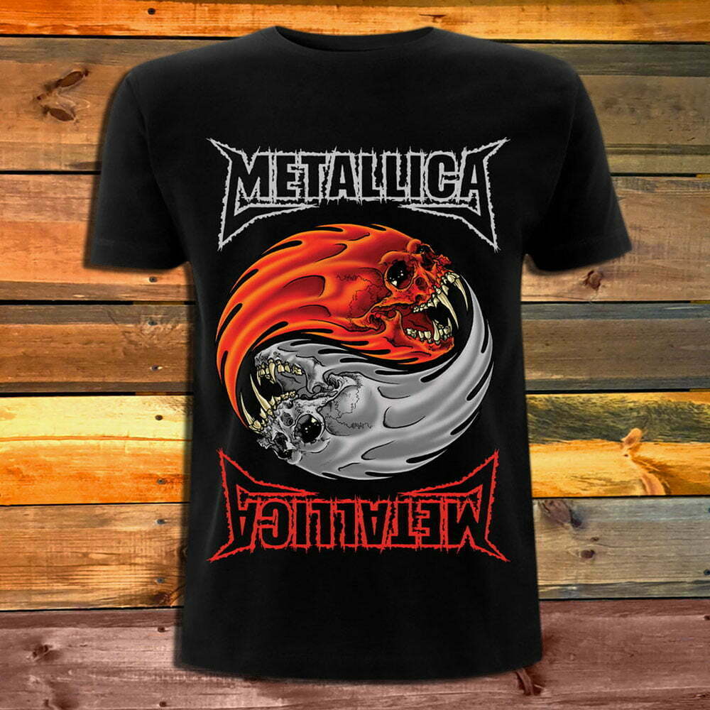 Тениска Metallica Yin Yang