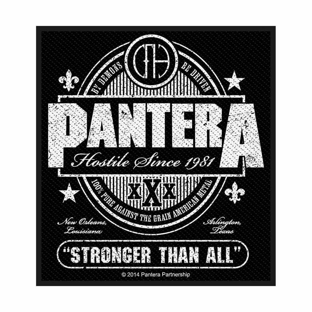 Нашивка Pantera Stronger Than All