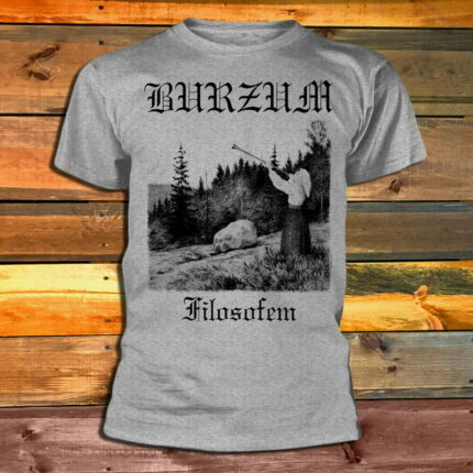 Тениска Burzum Filosofem Grey