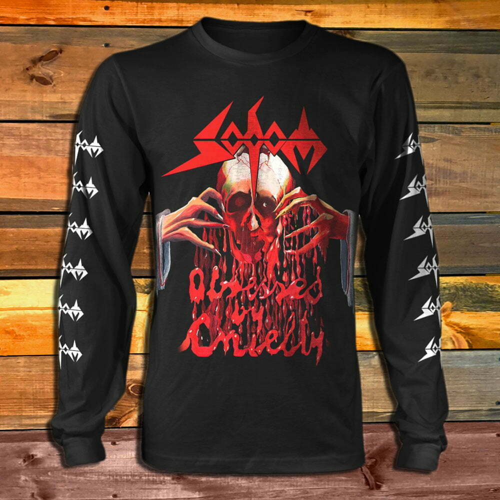 Тениска с дълъг ръкав Sodom Obsessed By Cruelty