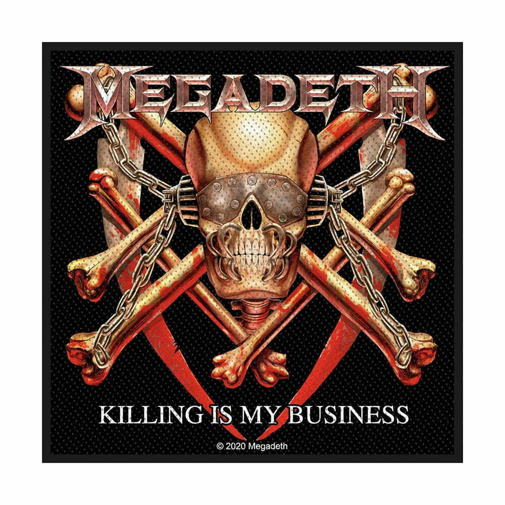 Нашивка Megadeth Killing Is My Business