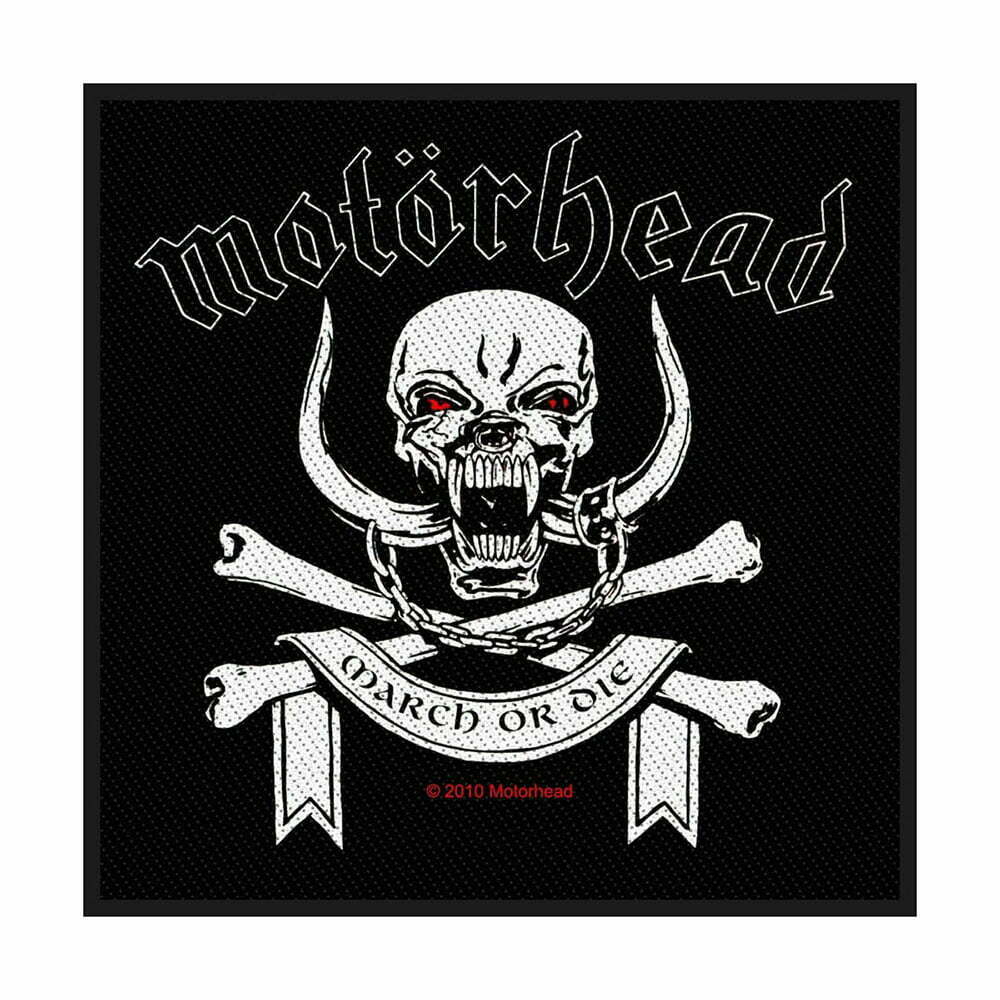 Нашивка Motorhead March Or Die