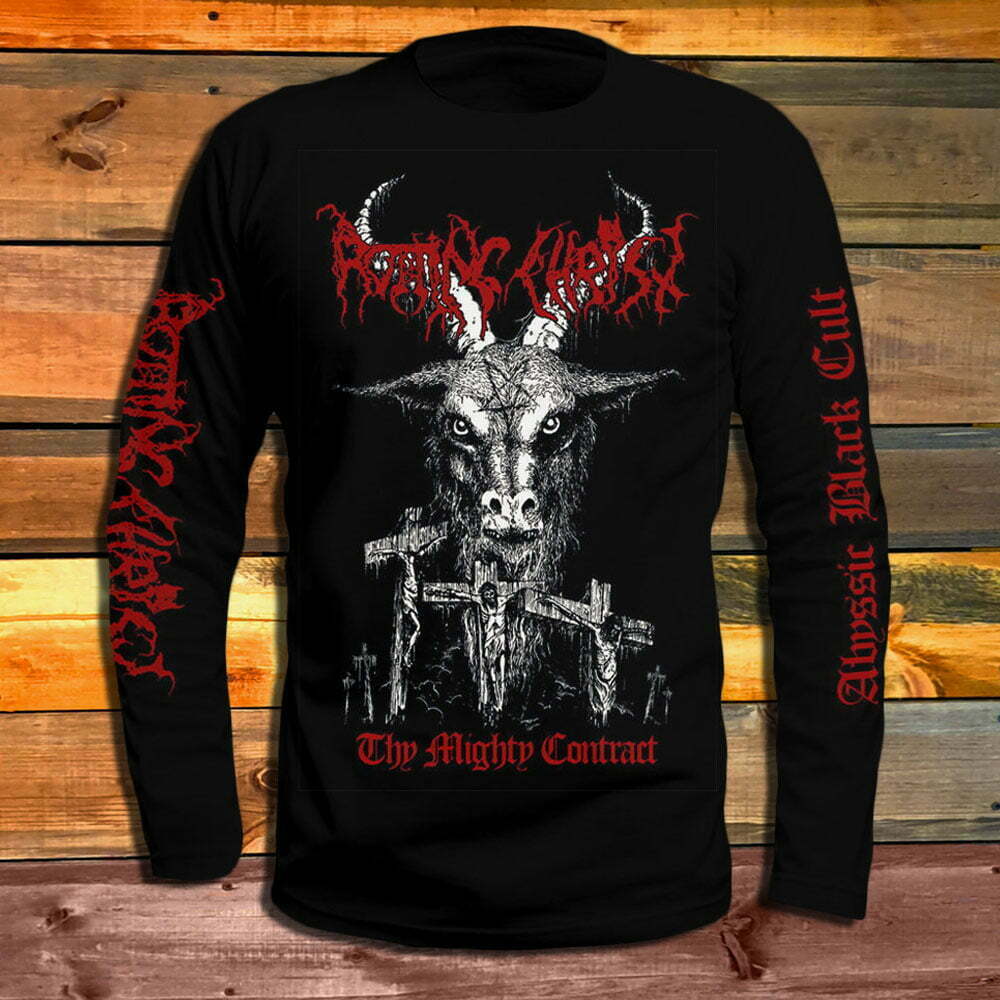 Тениска с дълъг ръкав Rotting Christ Thy Mighty Contract