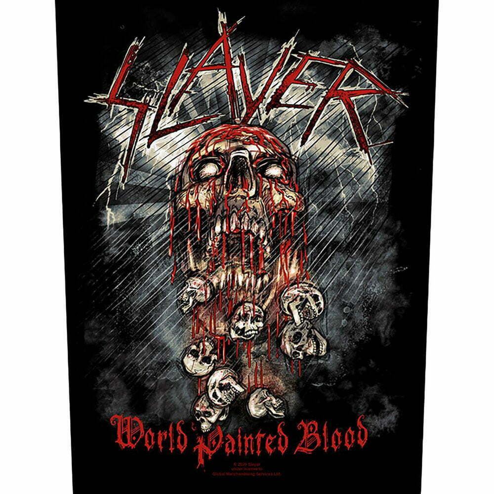 Гръб Slayer World Painted Blood