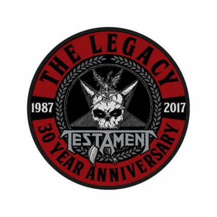 Нашивка Testament The Legacy 30 Year Anniversary