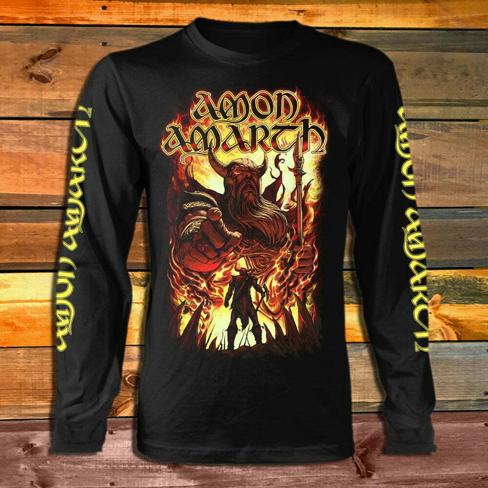 Тениска с дълъг ръкав Amon Amarth Oden Wants You