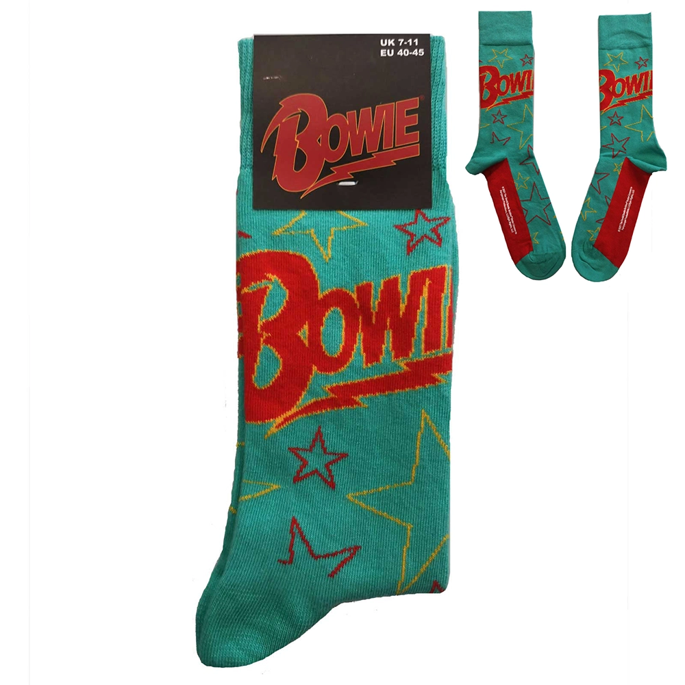 Чорапи David Bowie Stars green