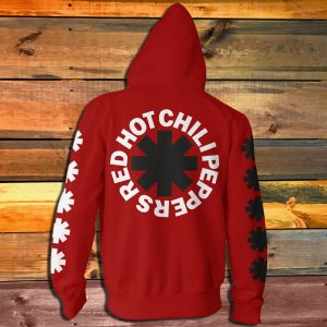 Суитчър Red Hot Chilli Peppers Logo гръб